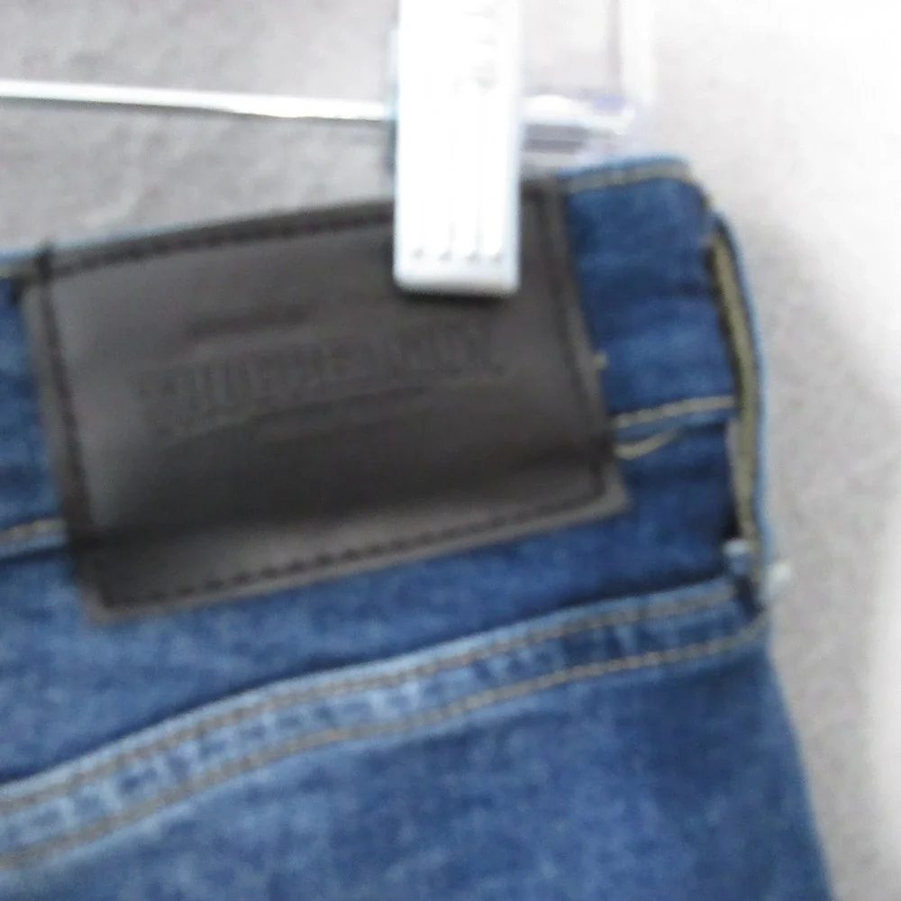 True Religion Jean Shorts Women 33 Jennie Curvy High Rise Cuff‎ Fray Hem Comfort